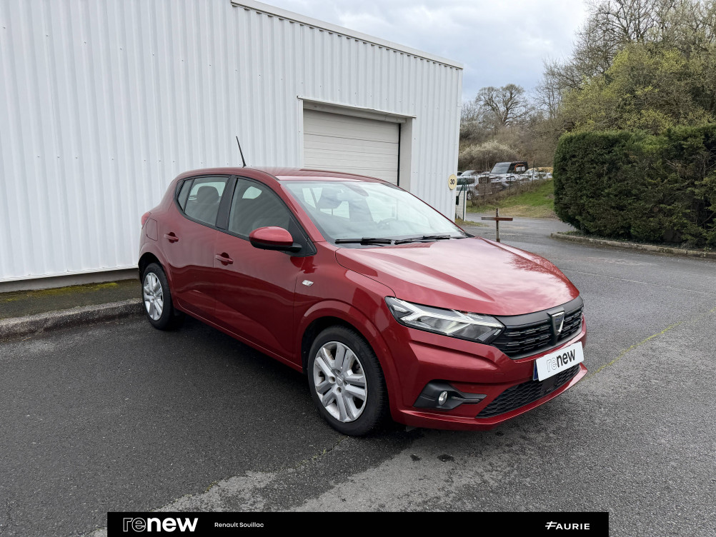 Acheter Dacia Sandero Sandero SCe 65 Confort 5p occasion dans les concessions du Groupe Faurie