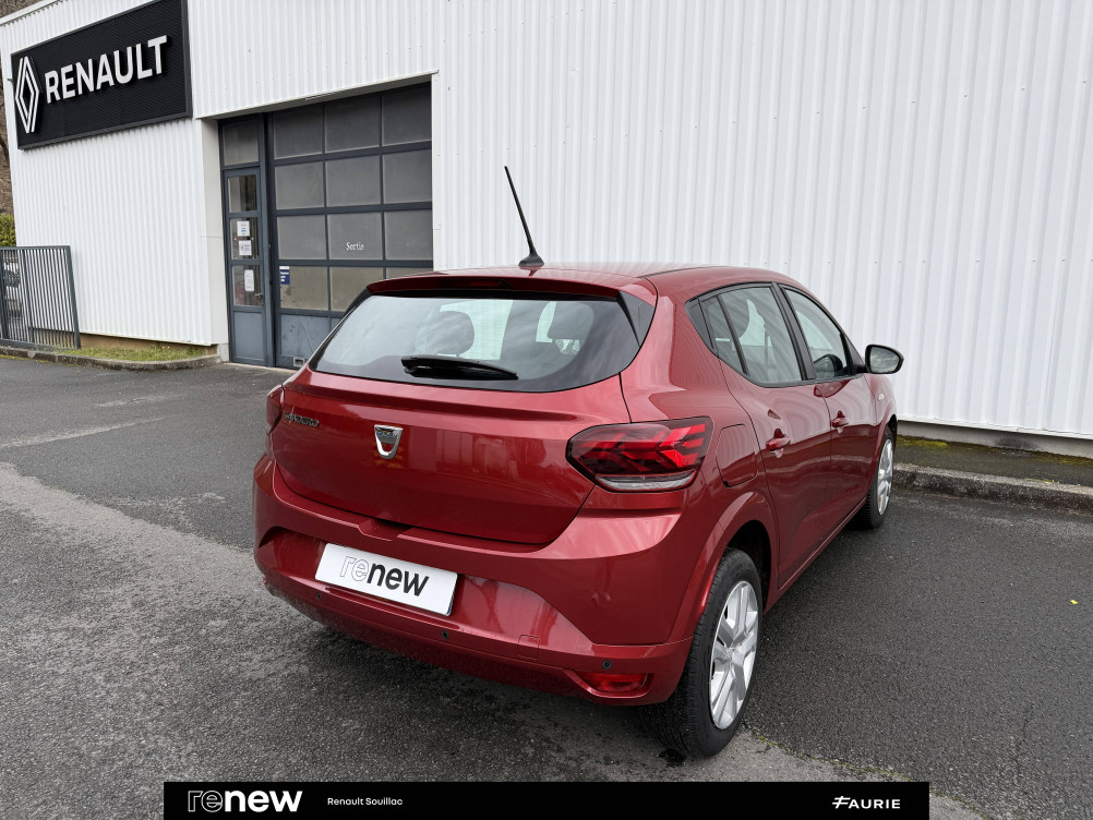 Acheter Dacia Sandero Sandero SCe 65 Confort 5p occasion dans les concessions du Groupe Faurie