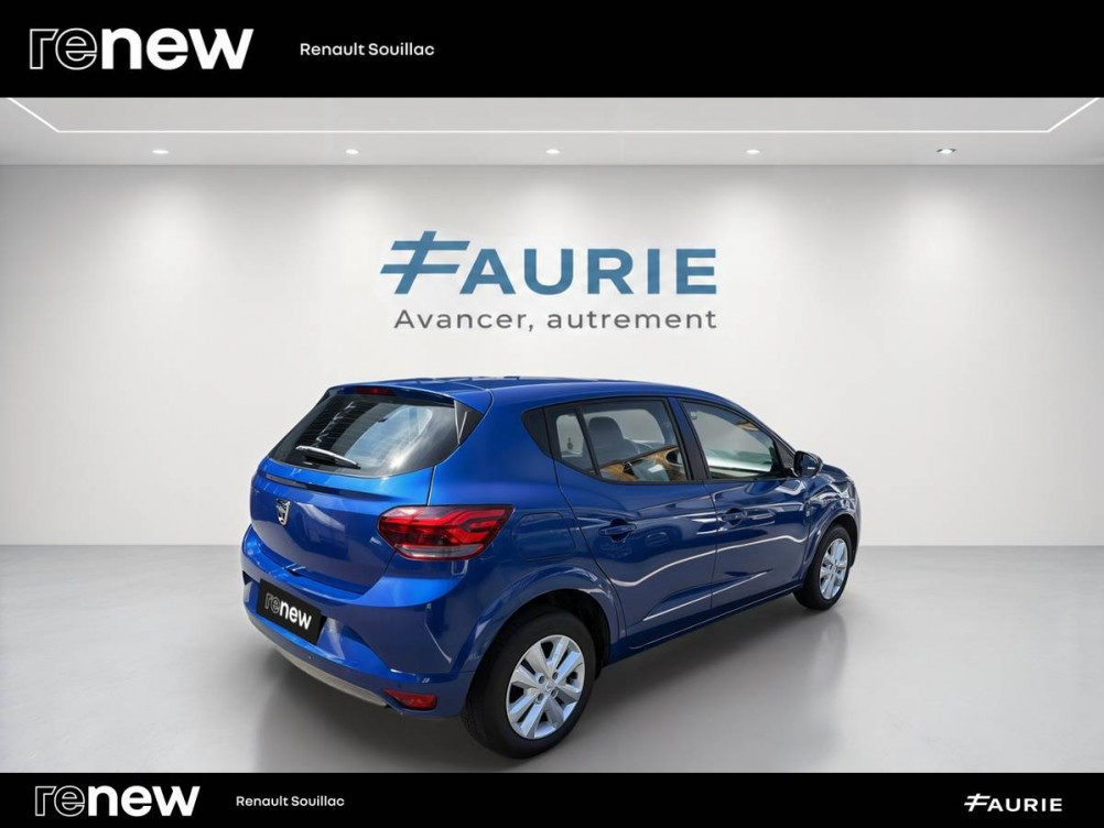 Acheter Dacia Sandero Sandero ECO-G 100 - 22 Confort 5p occasion dans les concessions du Groupe Faurie