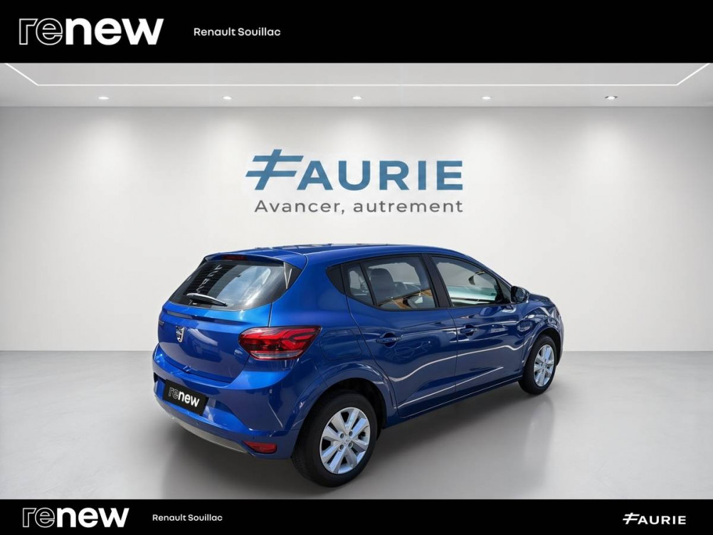 Acheter Dacia Sandero Sandero ECO-G 100 - 22 Confort 5p occasion dans les concessions du Groupe Faurie