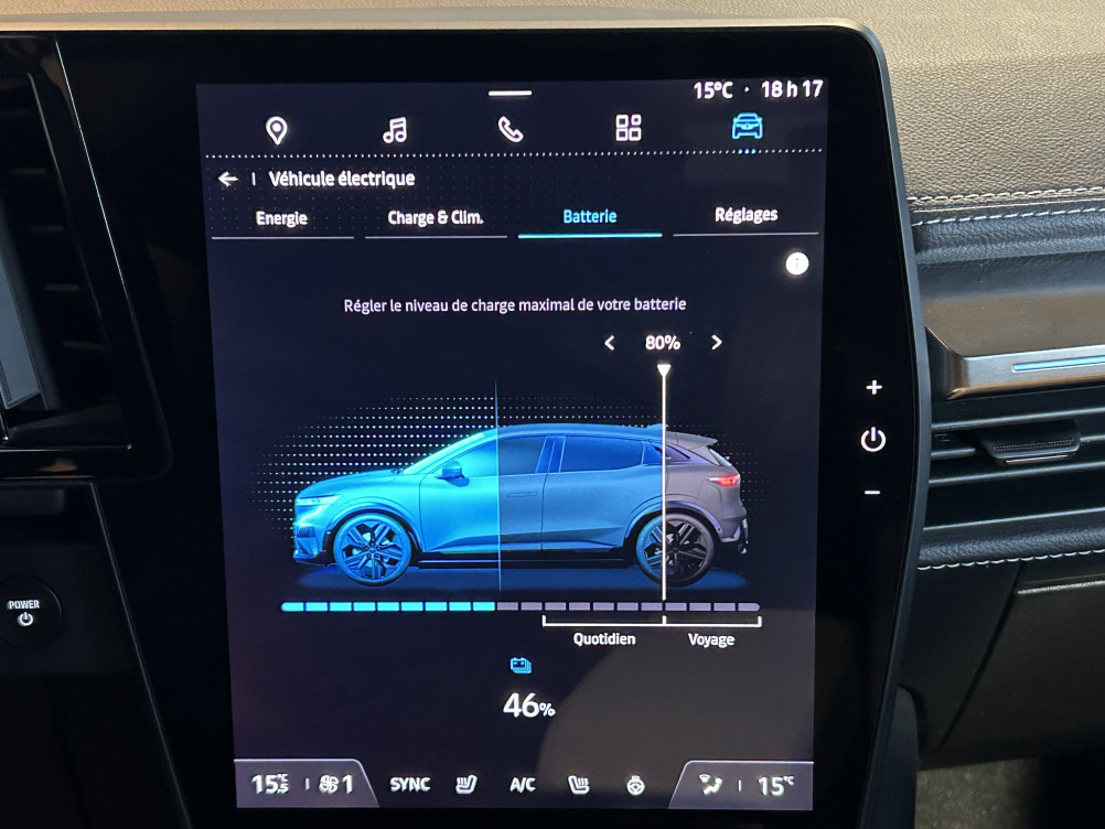 Acheter Renault Megane E-Tech Megane E-Tech EV60 220 ch super charge Iconic 5p occasion dans les concessions du Groupe Faurie