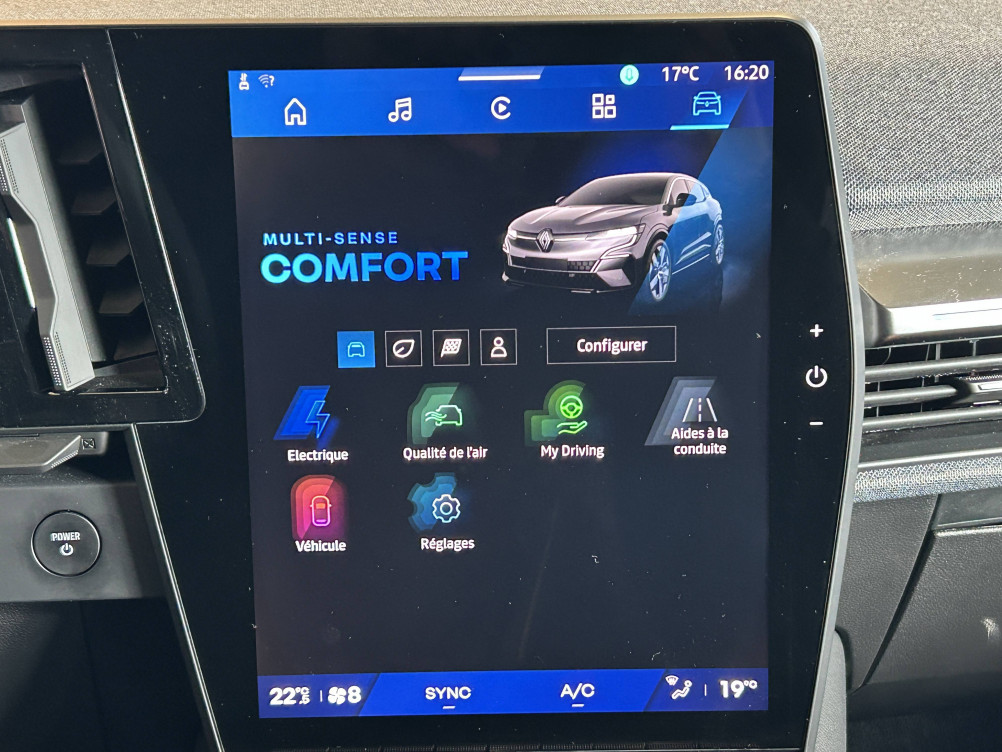 Acheter Renault Megane E-Tech Megane E-Tech 220 ch autonomie confort AC7 Techno 5p occasion dans les concessions du Groupe Faurie