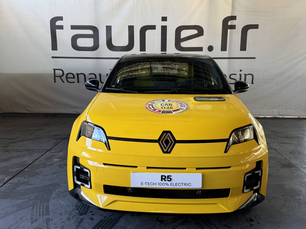 Acheter Renault Renault 5 Renault 5 E-Tech Electrique 150 ch autonomie confort Iconic cinq 5p occasion dans les concessions du Groupe Faurie