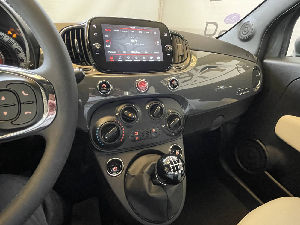 Acheter Fiat 500 500 1.0 70 ch Hybride BSG S/S Dolcevita 3p occasion dans les concessions du Groupe Faurie