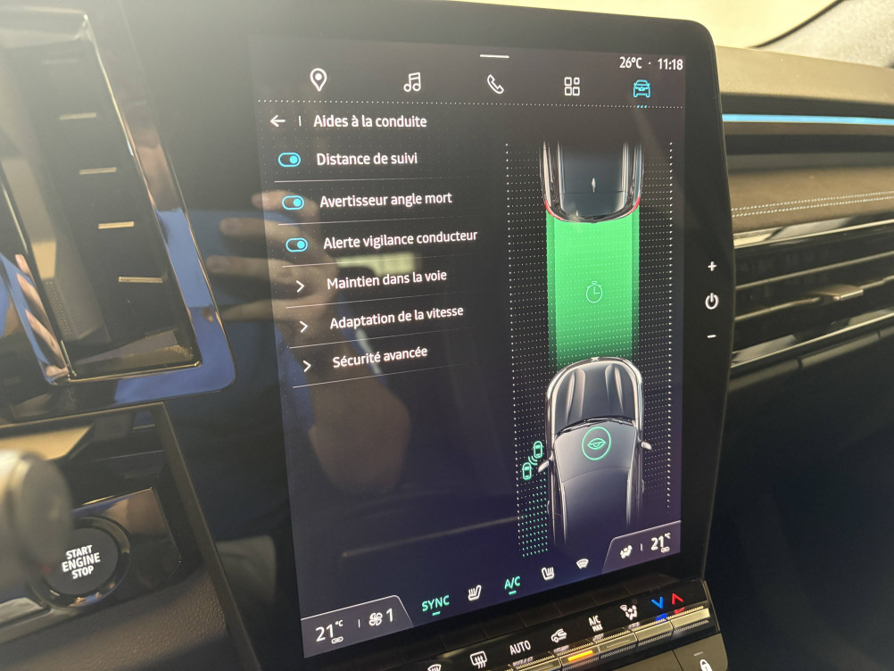 Acheter Renault Espace 6 Espace E-Tech hybrid 200 esprit Alpine 5p occasion dans les concessions du Groupe Faurie