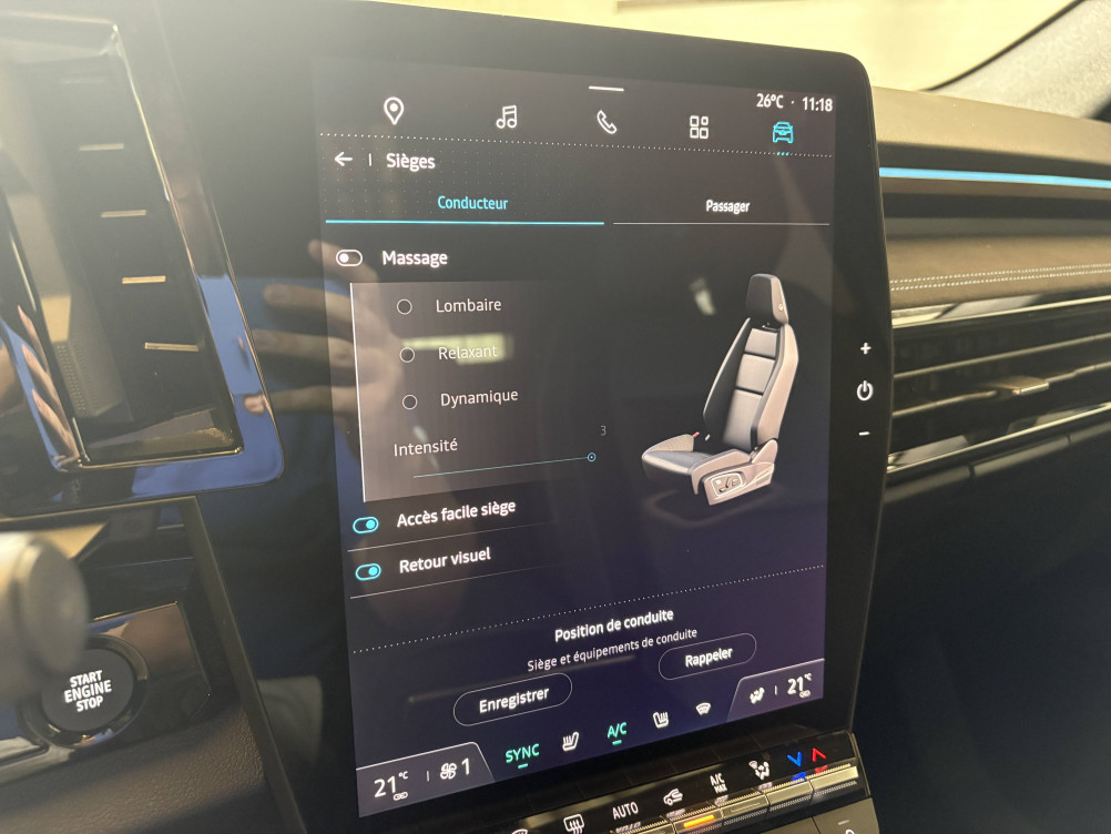 Acheter Renault Espace 6 Espace E-Tech hybrid 200 esprit Alpine 5p occasion dans les concessions du Groupe Faurie