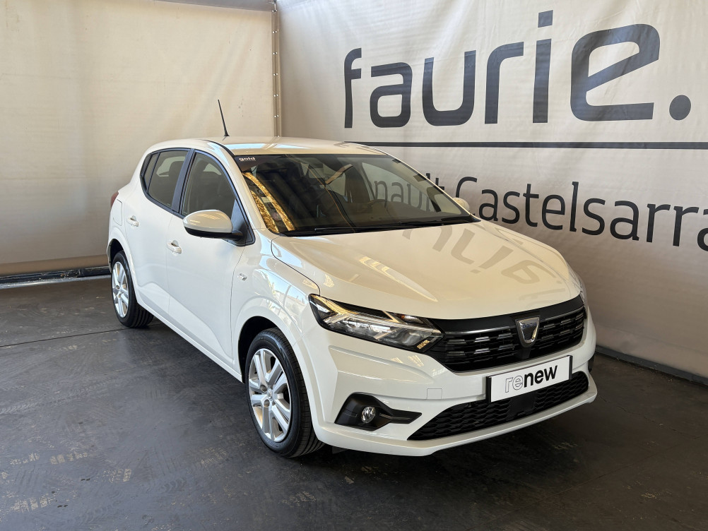 Acheter Dacia Sandero Sandero SCe 65 Confort 5p occasion dans les concessions du Groupe Faurie