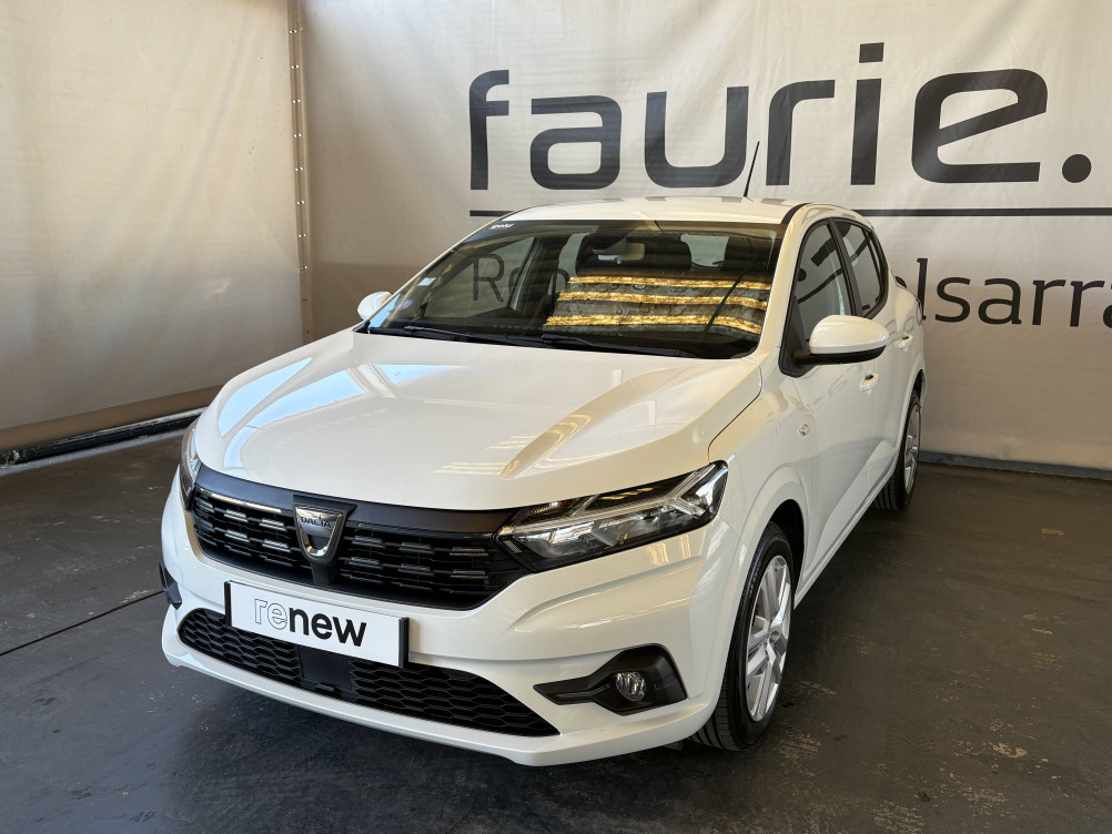Acheter Dacia Sandero Sandero SCe 65 Confort 5p occasion dans les concessions du Groupe Faurie