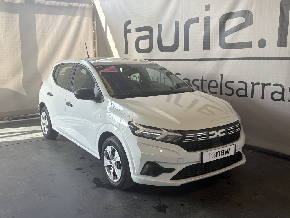 Acheter Dacia Sandero Sandero SCe 65 Essential 5p occasion dans les concessions du Groupe Faurie
