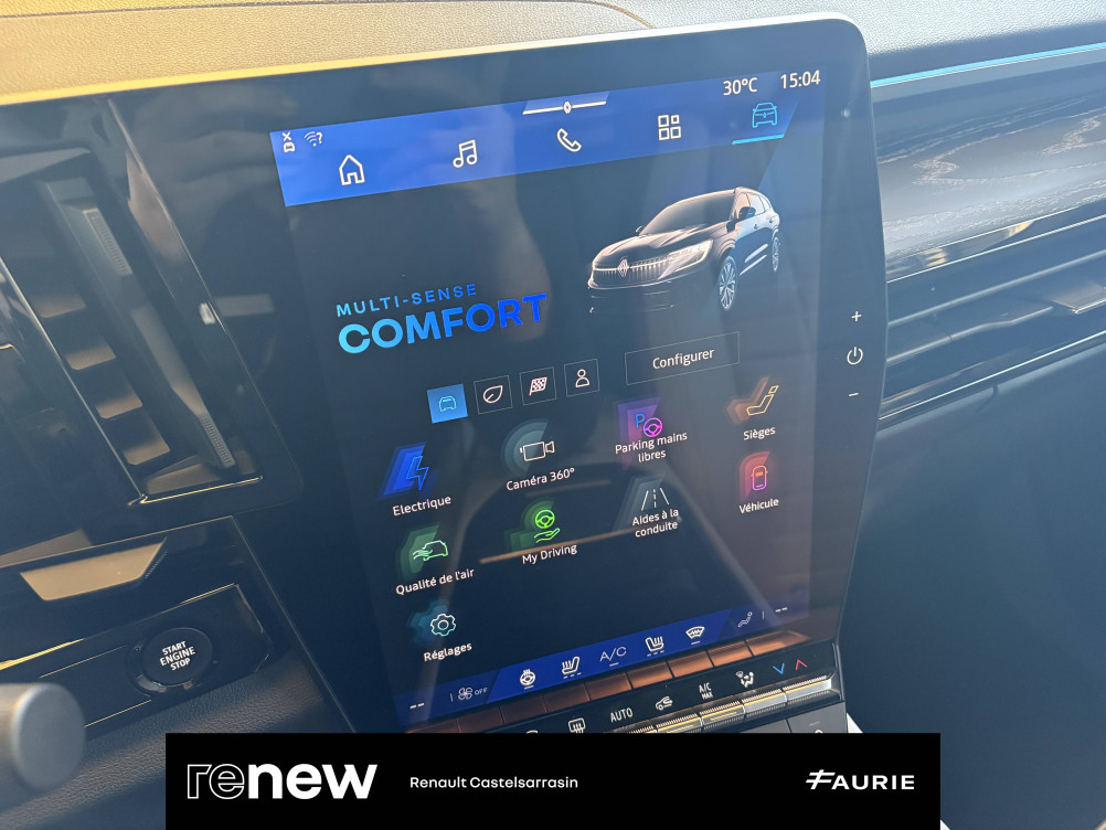 Acheter Renault Espace 6 Espace E-Tech full hybrid 200 GSR2 Iconic 5p occasion dans les concessions du Groupe Faurie