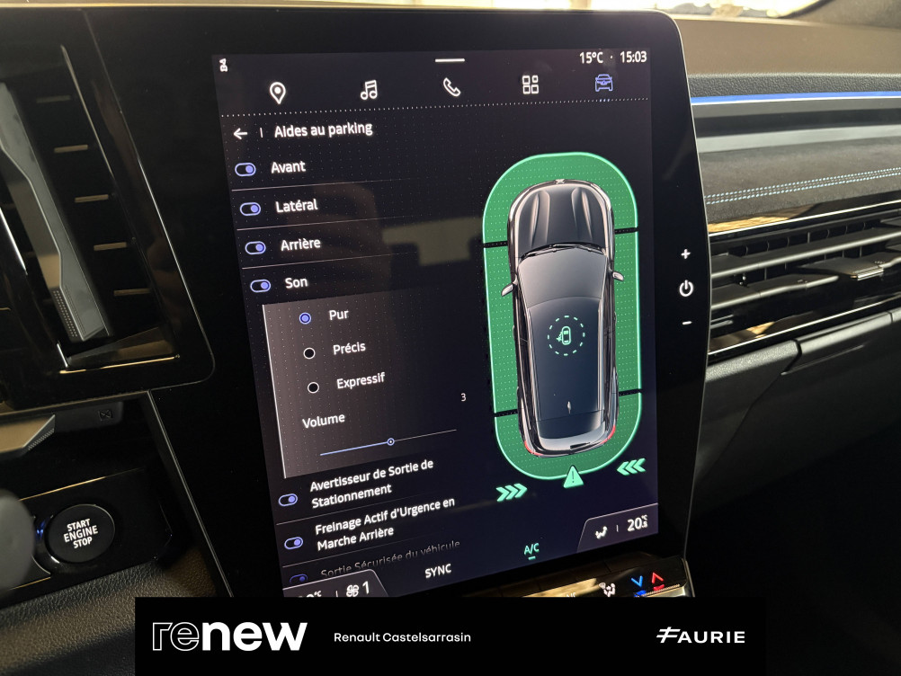 Acheter Renault Austral Austral mild hybrid 160 auto Techno esprit Alpine 5p occasion dans les concessions du Groupe Faurie