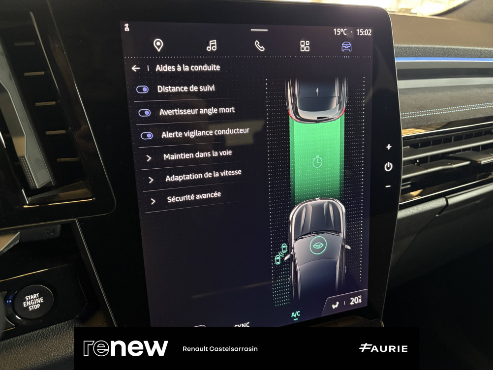 Acheter Renault Austral Austral mild hybrid 160 auto Techno esprit Alpine 5p occasion dans les concessions du Groupe Faurie