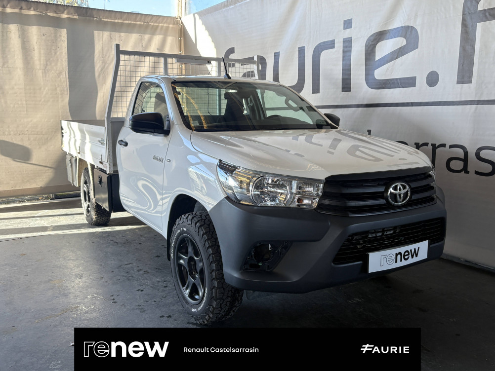 Acheter Toyota Hilux 8 HILUX SIMPLE CABINE 4WD 2.4L 150 D-4D LECAP 2p occasion dans les concessions du Groupe Faurie