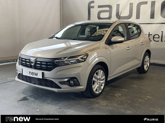 Acheter Dacia Sandero Sandero ECO-G 100 Confort 5p occasion dans les concessions du Groupe Faurie