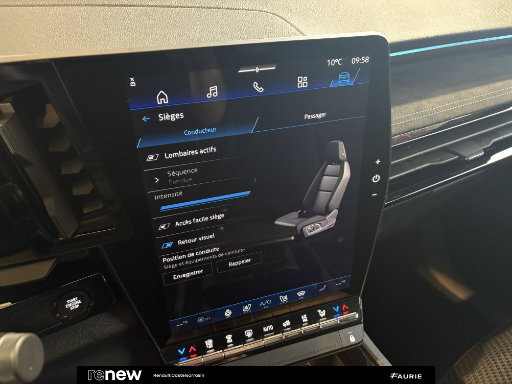 Acheter Renault Espace 6 Espace E-Tech full hybrid 200 GSR2 esprit Alpine 5p occasion dans les concessions du Groupe Faurie