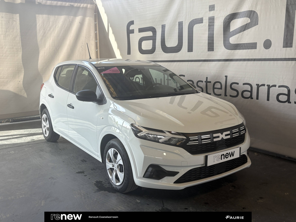 Acheter Dacia Sandero Sandero SCe 65 Essential 5p occasion dans les concessions du Groupe Faurie