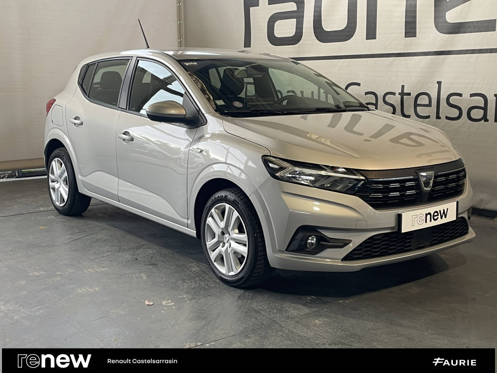 Acheter Dacia Sandero Sandero ECO-G 100 Confort 5p occasion dans les concessions du Groupe Faurie