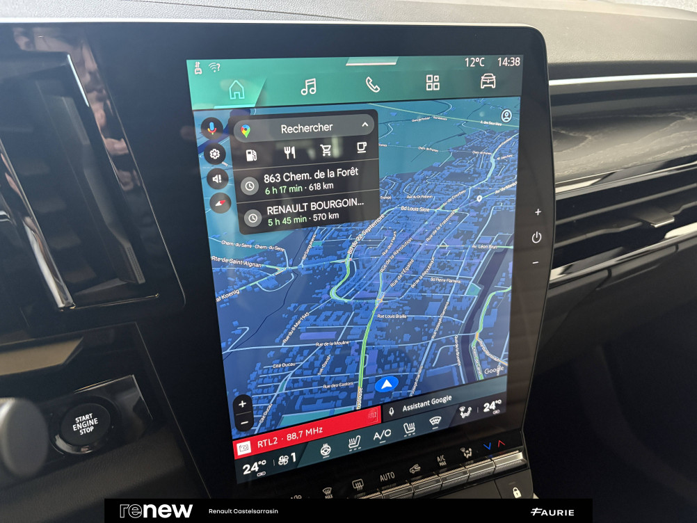 Acheter Renault Espace 6 Espace E-Tech full hybrid 200 GSR2 Iconic 5p occasion dans les concessions du Groupe Faurie