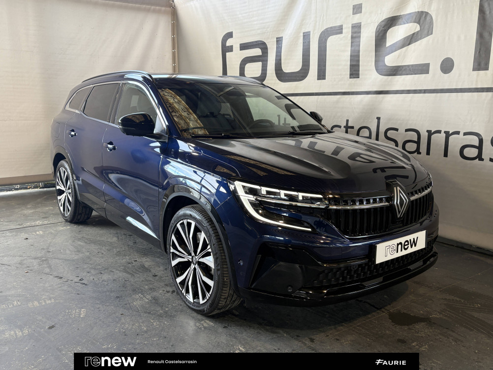 Acheter Renault Espace 6 Espace E-Tech full hybrid 200 GSR2 Iconic 5p occasion dans les concessions du Groupe Faurie