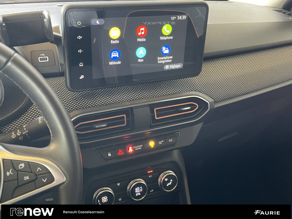 Acheter Dacia Sandero Sandero TCe 90 - 22 Stepway Confort 5p occasion dans les concessions du Groupe Faurie