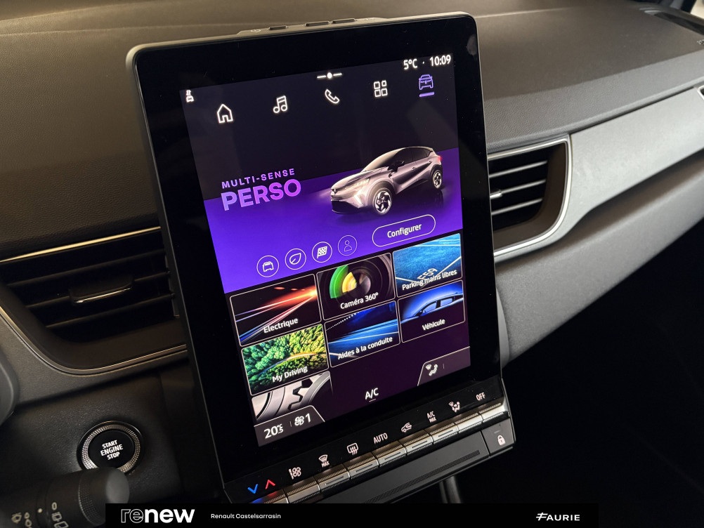 Acheter Renault Captur 2 Captur E-Tech full hybrid 160 ch Techno 5p occasion dans les concessions du Groupe Faurie