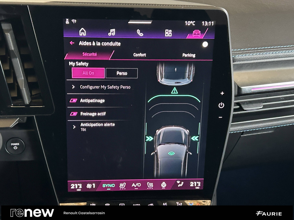 Acheter Renault Scenic 5 Scenic E-Tech electrique 220 ch grande autonomie Techno esprit Alpine 5p occasion dans les concessions du Groupe Faurie