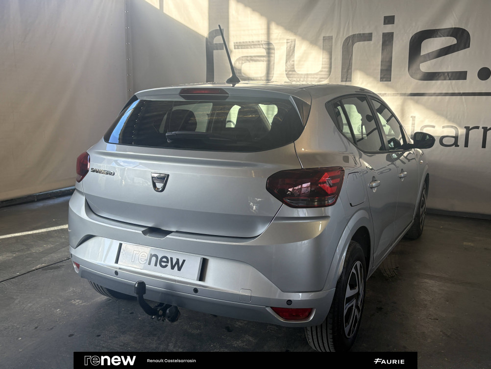 Acheter Dacia Sandero Sandero SCe 65 - 22 Confort 5p occasion dans les concessions du Groupe Faurie