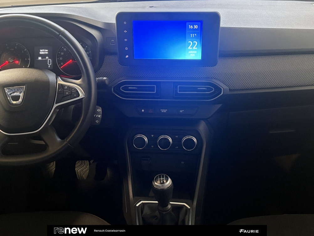 Acheter Dacia Sandero Sandero SCe 65 - 22 Confort 5p occasion dans les concessions du Groupe Faurie