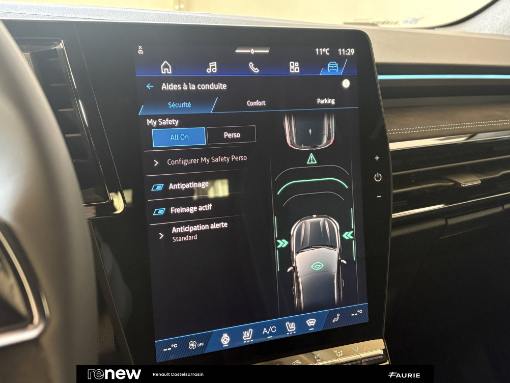 Acheter Renault Espace 6 Espace E-Tech full hybrid 200 GSR2 esprit Alpine 5p occasion dans les concessions du Groupe Faurie