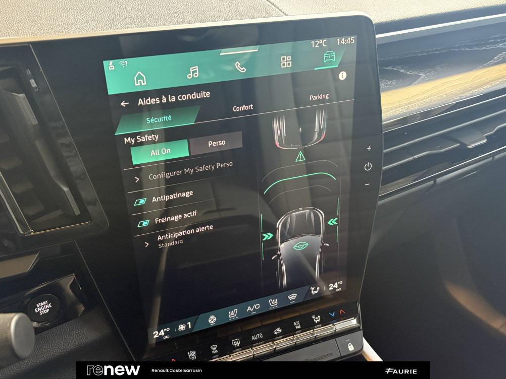 Acheter Renault Espace 6 Espace E-Tech full hybrid 200 GSR2 Iconic 5p occasion dans les concessions du Groupe Faurie