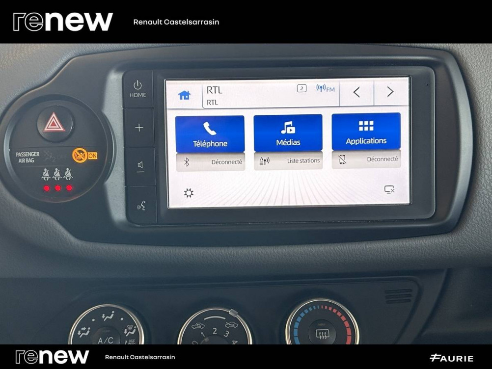 Acheter Toyota Yaris Yaris 70 VVT-i Active 5p occasion dans les concessions du Groupe Faurie