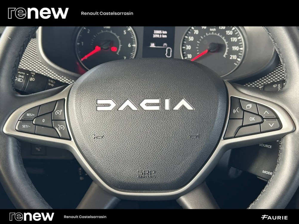 Acheter Dacia Sandero Sandero TCe 110 Stepway Expression 5p occasion dans les concessions du Groupe Faurie