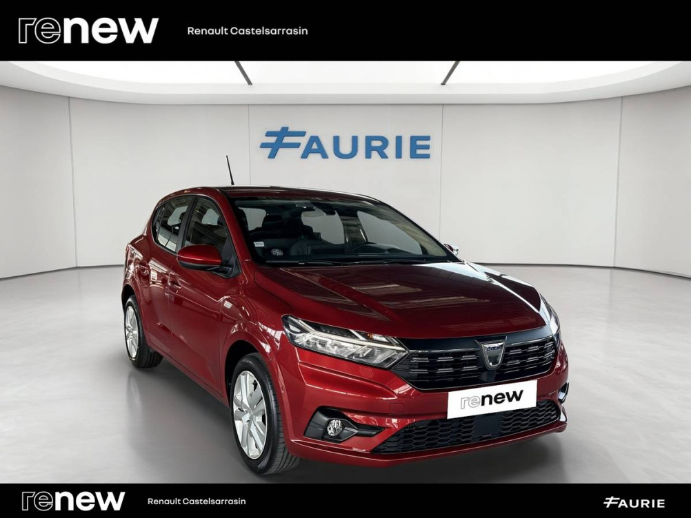 Acheter Dacia Sandero Sandero ECO-G 100 Confort 5p occasion dans les concessions du Groupe Faurie