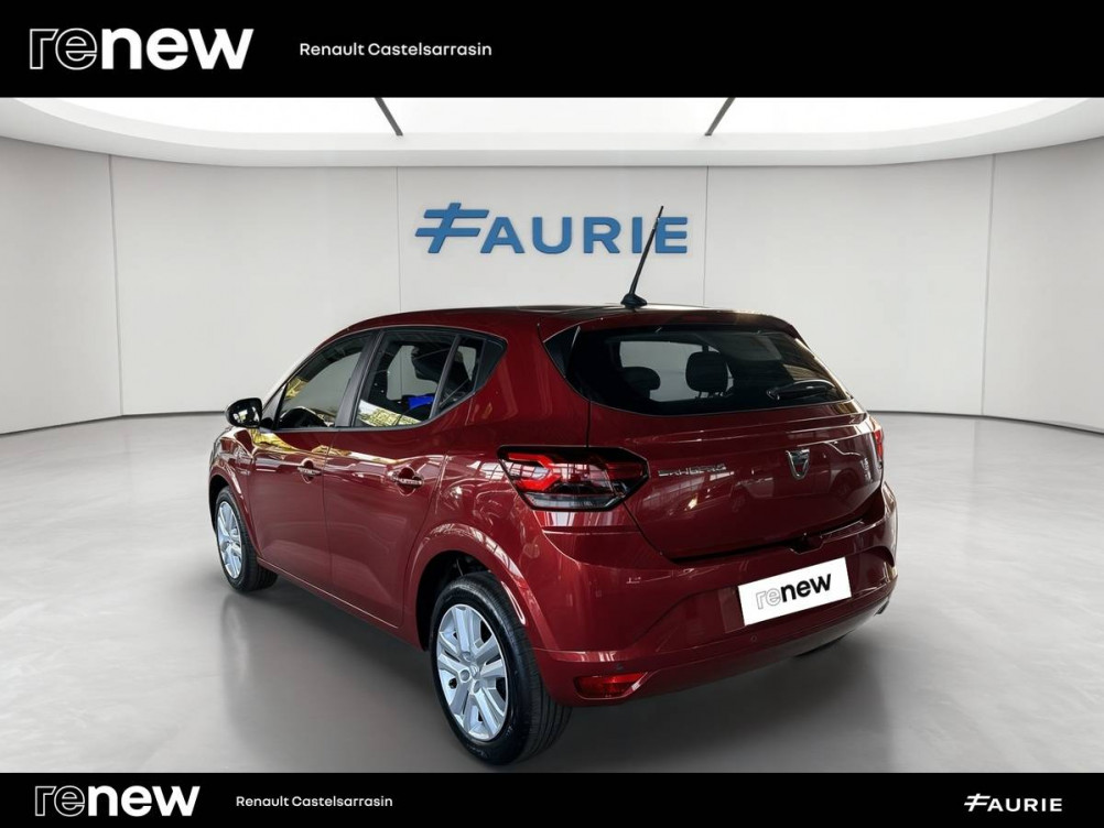 Acheter Dacia Sandero Sandero ECO-G 100 Confort 5p occasion dans les concessions du Groupe Faurie