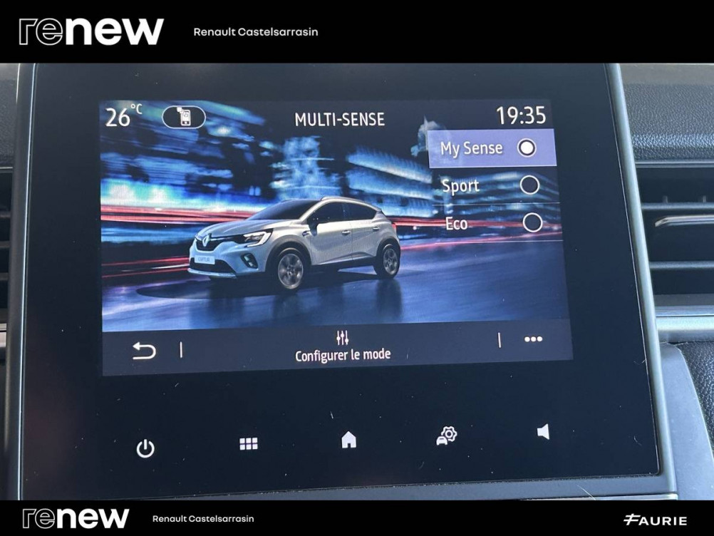 Acheter Renault Captur 2 Captur E-Tech 145 - 21 Intens 5p occasion dans les concessions du Groupe Faurie