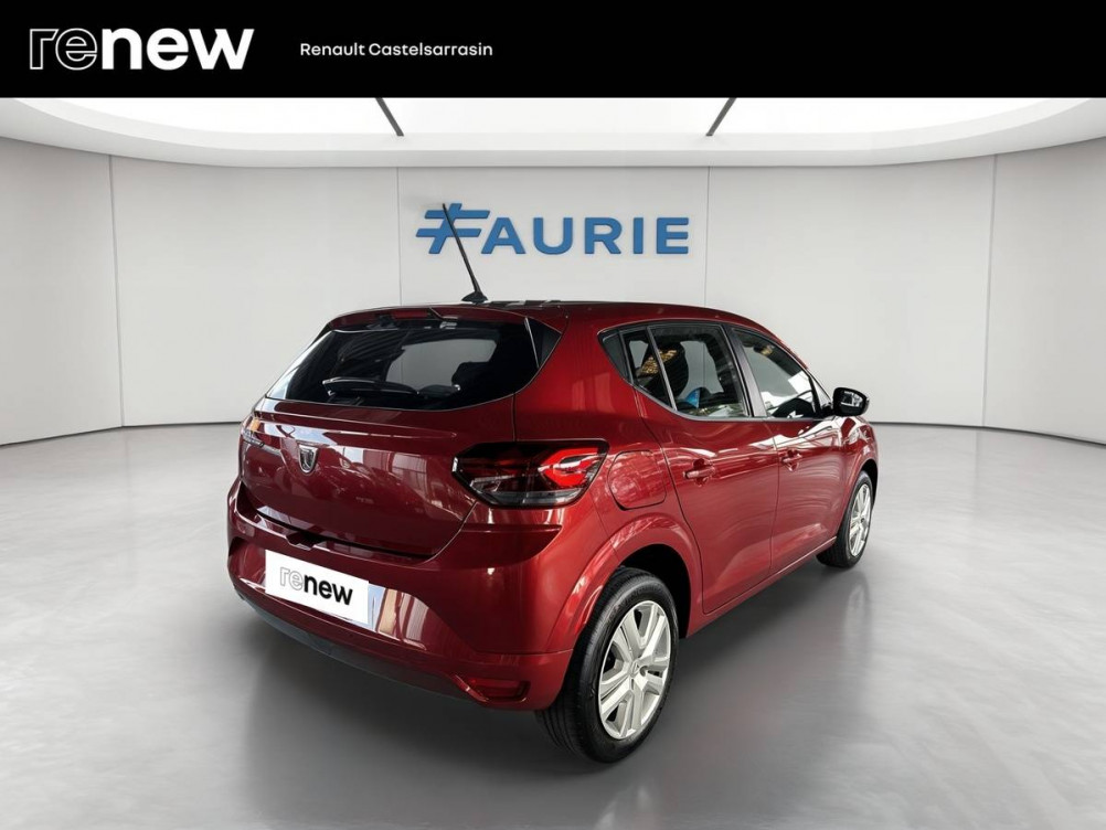 Acheter Dacia Sandero Sandero ECO-G 100 Confort 5p occasion dans les concessions du Groupe Faurie