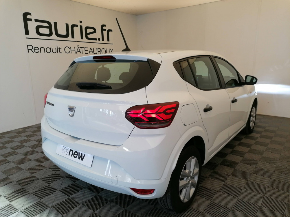 Acheter Dacia Sandero Sandero SCe 65 Essentiel 5p occasion dans les concessions du Groupe Faurie