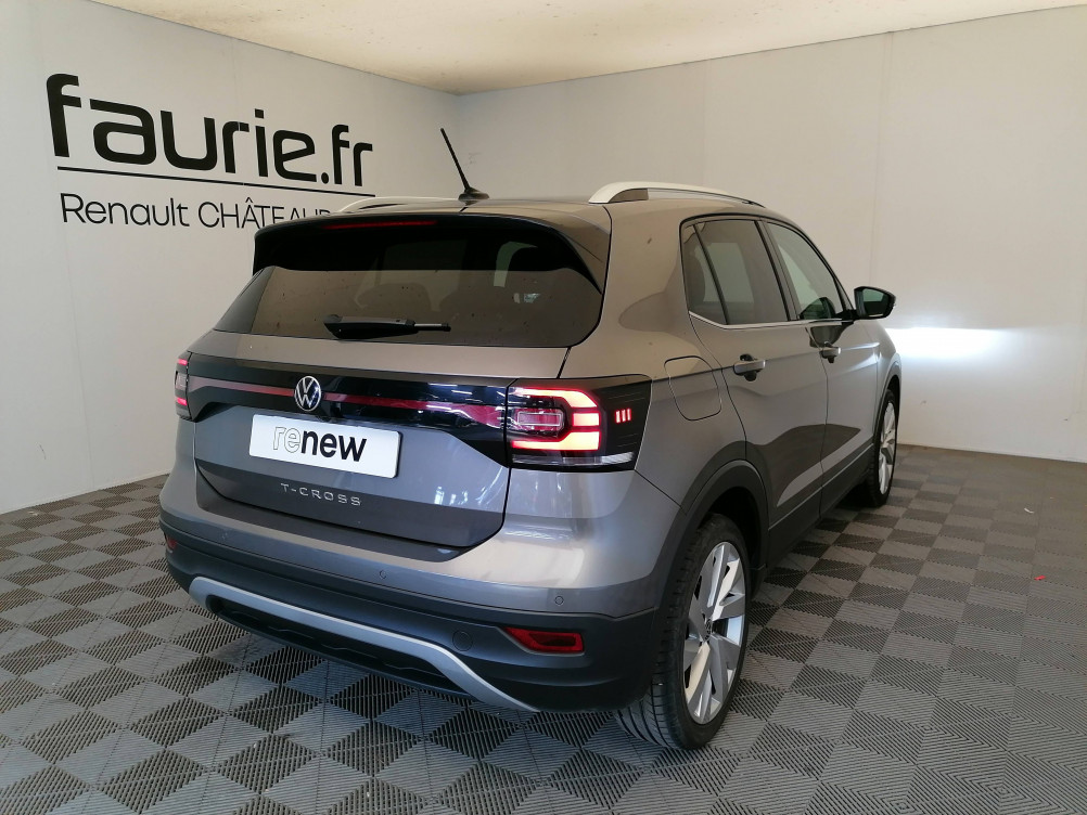 Acheter Volkswagen T-Cross T-Cross 1.0 TSI 110 Start/Stop DSG7 Carat 5p occasion dans les concessions du Groupe Faurie