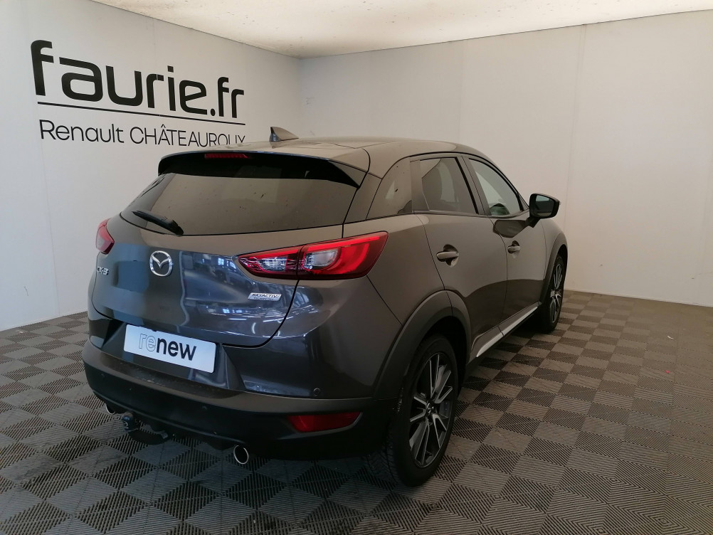 Acheter Mazda CX-3 CX-3 2.0L Skyactiv-G 120 4x2 BVA6 Selection 5p occasion dans les concessions du Groupe Faurie