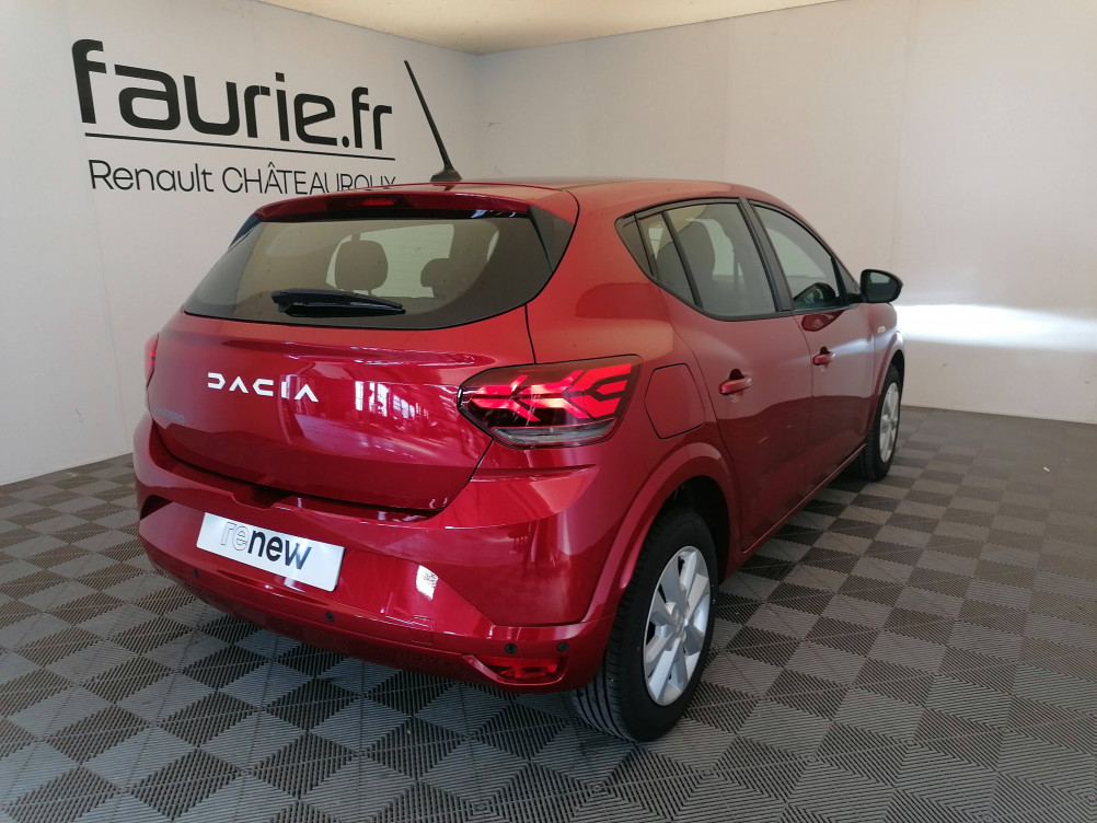 Acheter Dacia Sandero Sandero ECO-G 100 Expression 5p occasion dans les concessions du Groupe Faurie