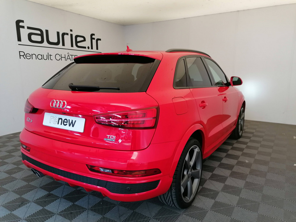 Acheter Audi Q3 Q3 2.0 TDI 184 ch S tronic 7 Quattro S line 5p occasion dans les concessions du Groupe Faurie