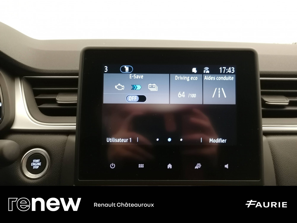 Acheter Renault Captur 2 Captur E-Tech full hybrid 145 Techno 5p occasion dans les concessions du Groupe Faurie
