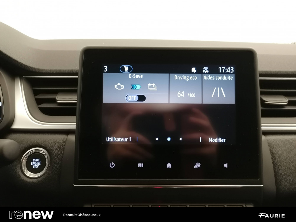 Acheter Renault Captur 2 Captur E-Tech full hybrid 145 Techno 5p occasion dans les concessions du Groupe Faurie