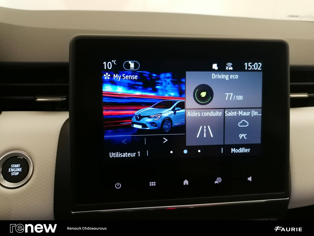 Acheter Renault Clio 5 Clio TCe 90 Techno 5p occasion dans les concessions du Groupe Faurie