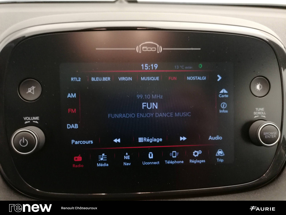 Acheter Fiat 500X 500X 1.3 FireFly Turbo T4 150 ch DCT by Harcourt 5p occasion dans les concessions du Groupe Faurie