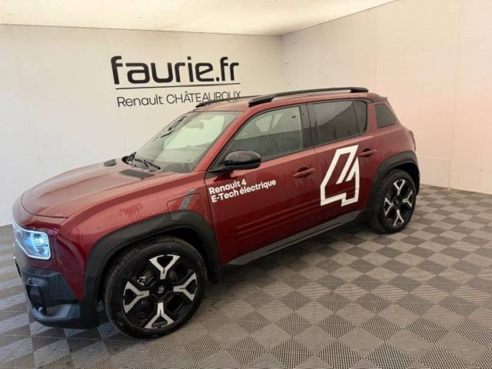 Acheter Renault Renault 4 Renault 4 E-Tech Electrique 150 ch autonomie confort Techno 5p neuf dans les concessions du Groupe Faurie
