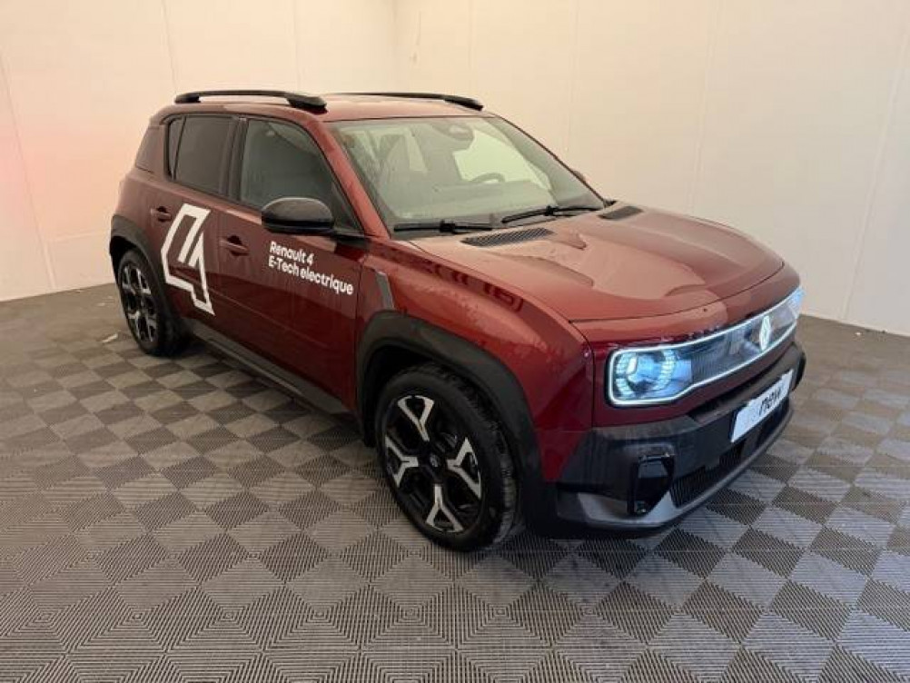 Acheter Renault Renault 4 Renault 4 E-Tech Electrique 150 ch autonomie confort Techno 5p neuf dans les concessions du Groupe Faurie