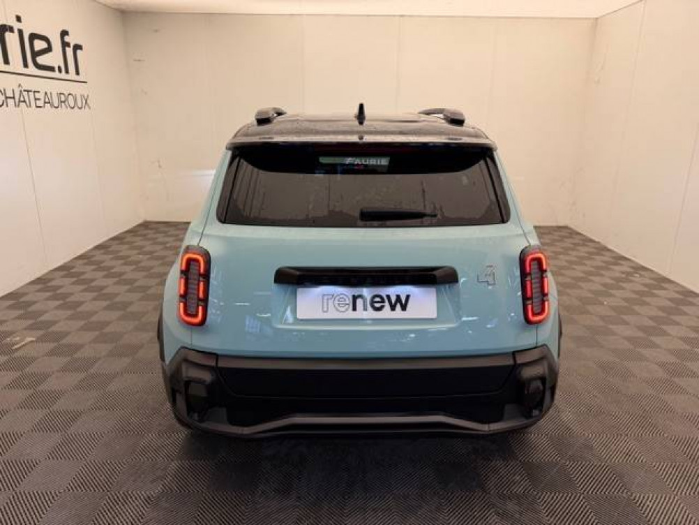 Acheter Renault Renault 4 Renault 4 E-Tech Electrique 150 ch autonomie confort Techno 5p neuf dans les concessions du Groupe Faurie