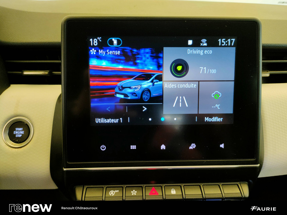 Acheter Renault Clio 5 Clio TCe 90 Techno 5p occasion dans les concessions du Groupe Faurie