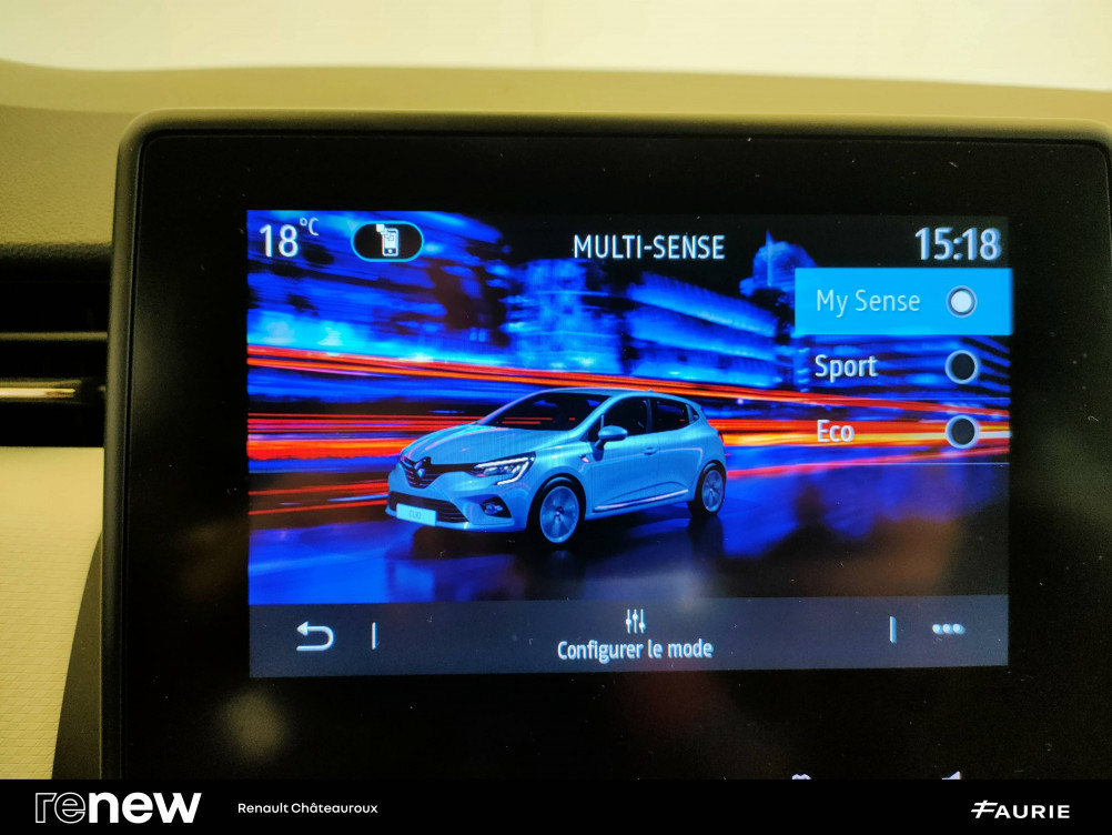 Acheter Renault Clio 5 Clio TCe 90 Techno 5p occasion dans les concessions du Groupe Faurie